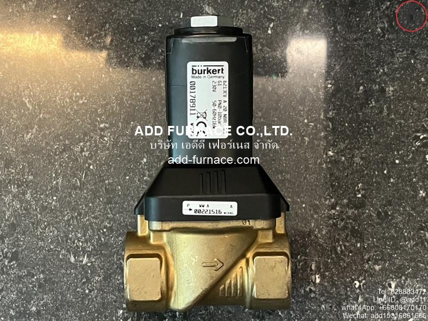 Burkert 6213EV A 20 NBR MS (230V) (8)
